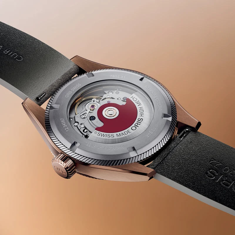 ProPilot Date Bronze 41mm - Black on Leather Strap