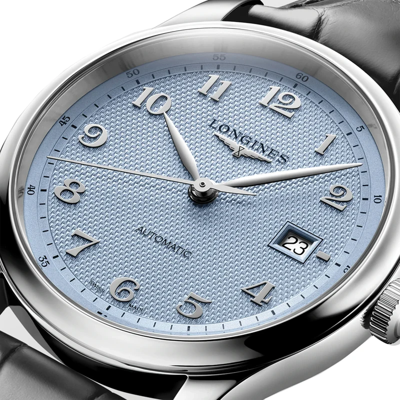 Master Collection 41mm - Blue on Leather Strap