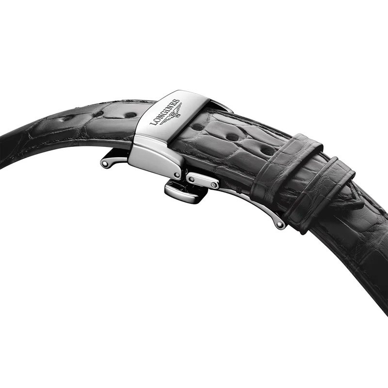 Master Collection 41mm - Blue on Leather Strap