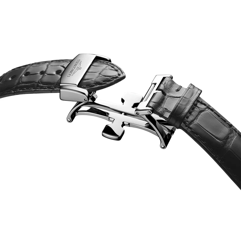 Master Collection 41mm - Blue on Leather Strap