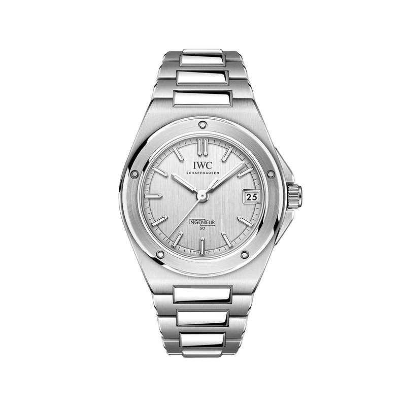 Ingenieur Automatic 50th Anniversary Limited Edition 35mm - Silver-Plated on Bracelet