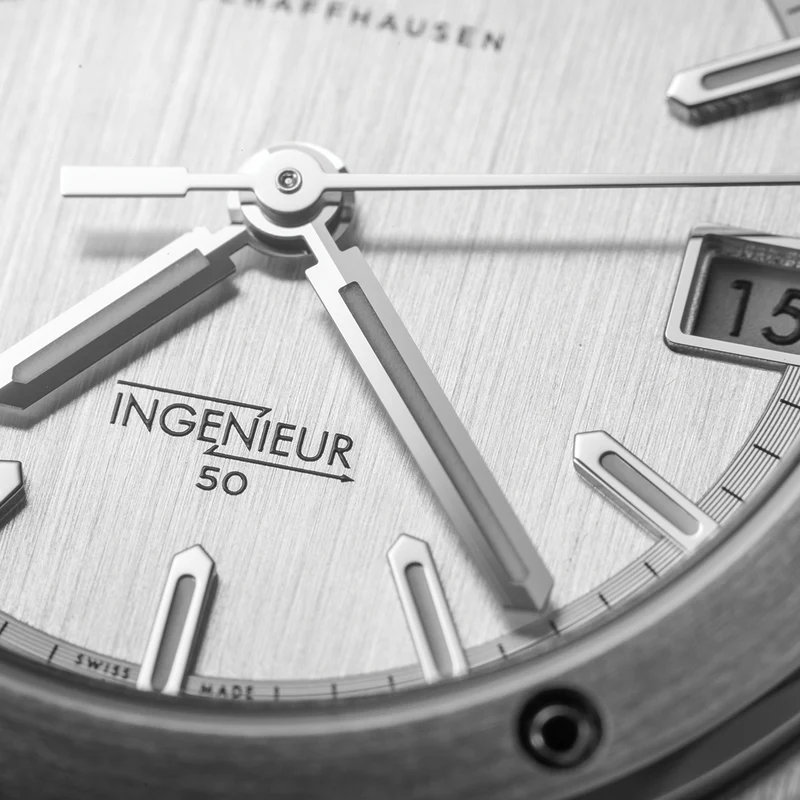 Ingenieur Automatic 50th Anniversary Limited Edition 35mm - Silver-Plated on Bracelet