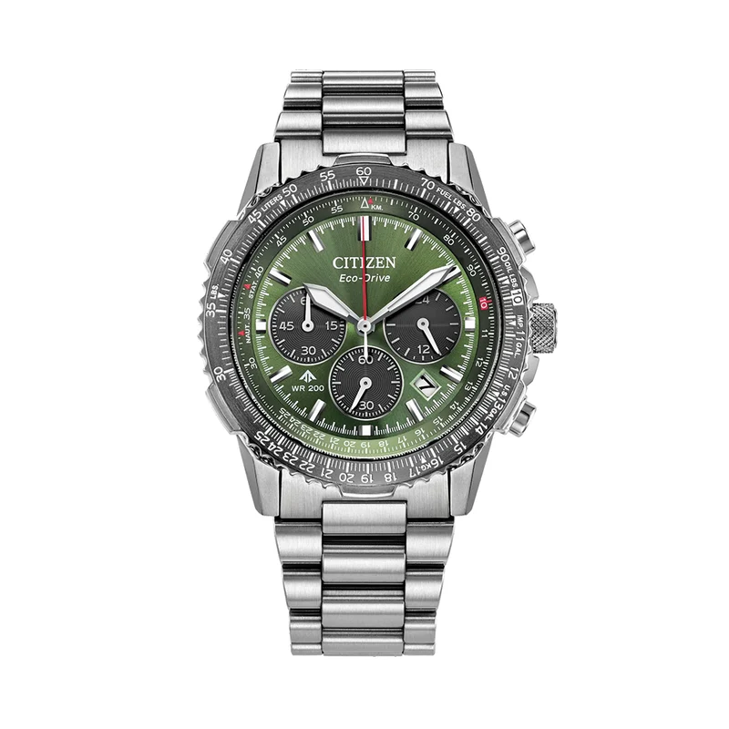 Promaster Navihawk Eco-Drive 40mm - Khaki on Bracelet