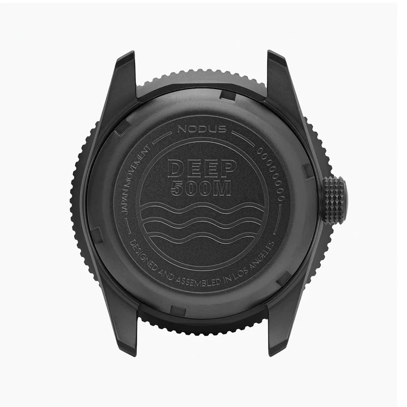 Sector Deep Pioneer NVG Black DLC 38mm - Black on Bracelet