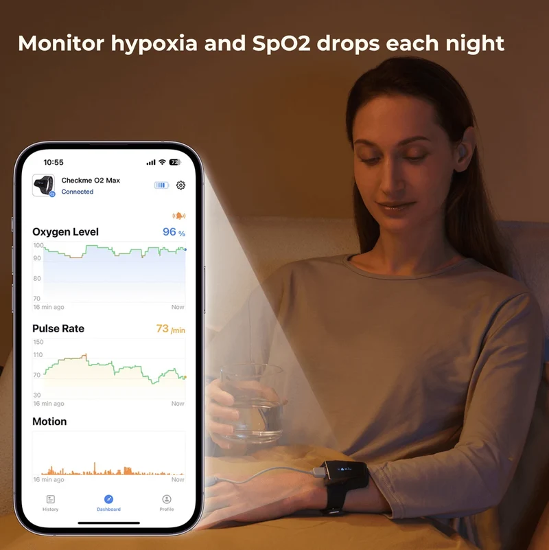 Checkme™ O2 Handgelenk-Sauerstoffmonitor