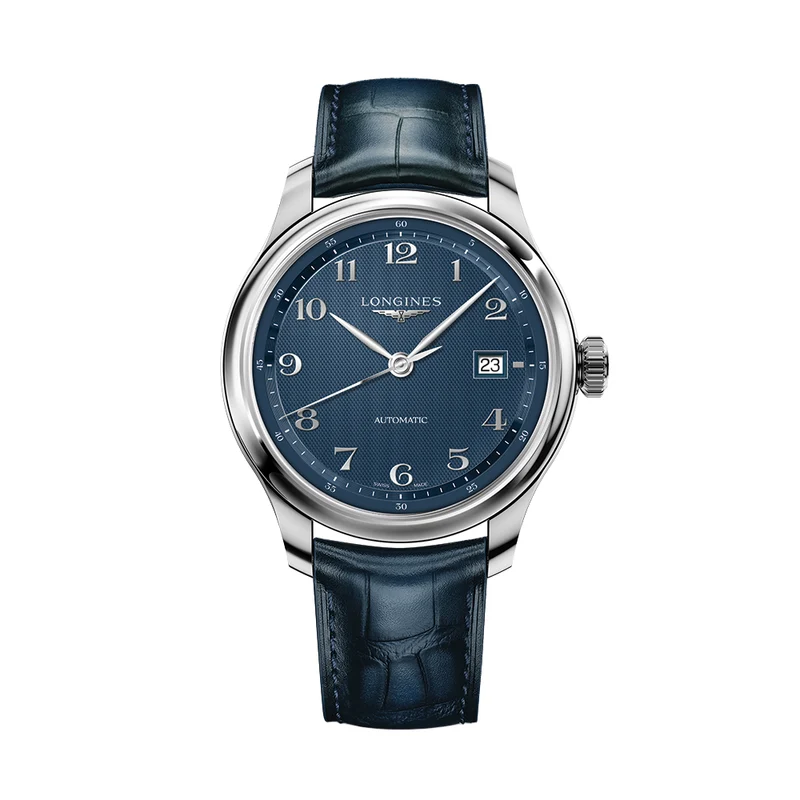 Master Collection 41mm - Blue on Leather Strap