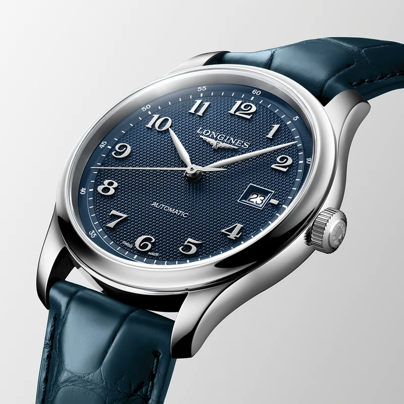 Master Collection 41mm - Blue on Leather Strap
