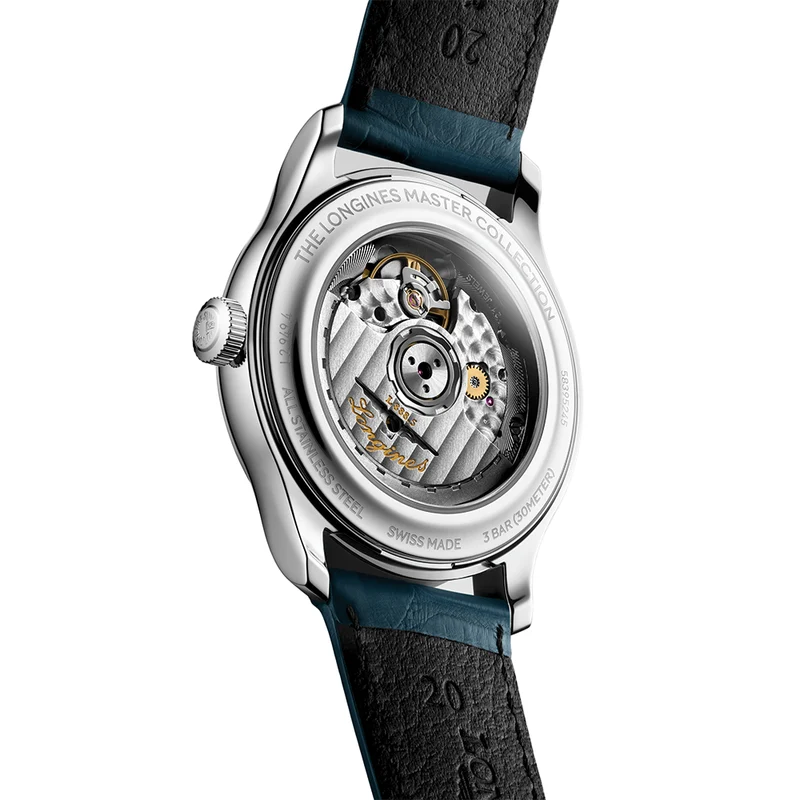 Master Collection 39mm - Blue on Leather Strap