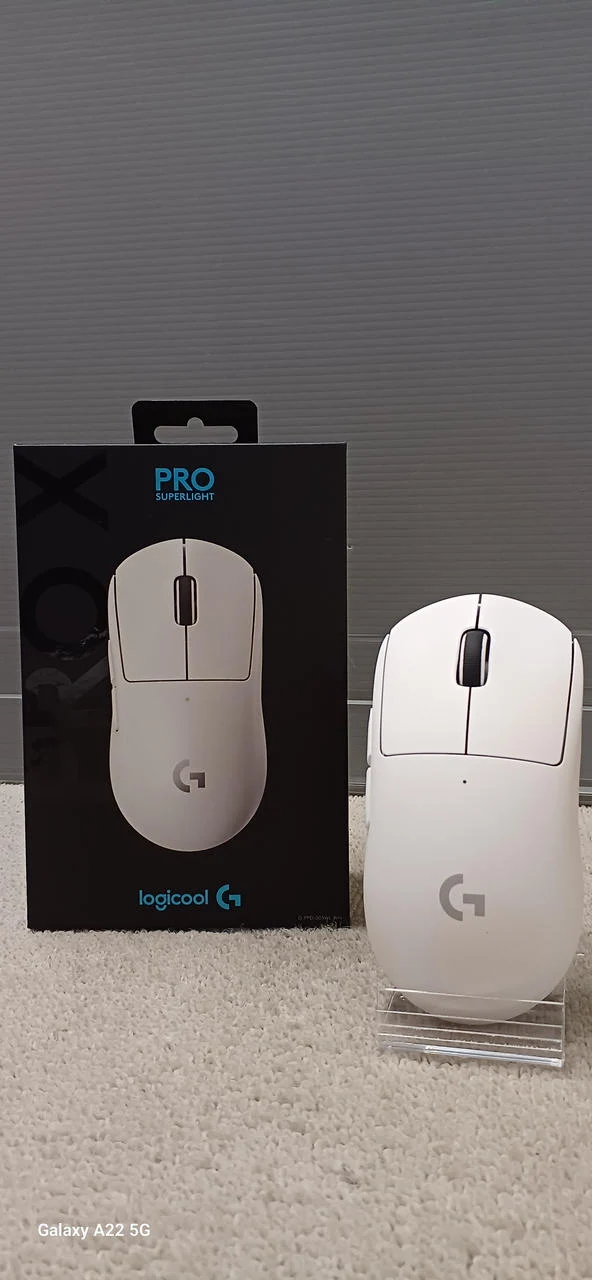 LOGICOOL Gaming-Maus G-PPD-003WL-WH
