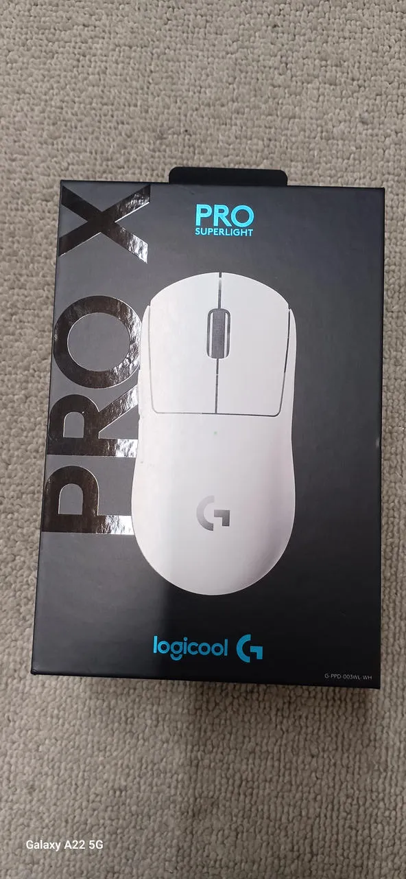 LOGICOOL Gaming-Maus G-PPD-003WL-WH