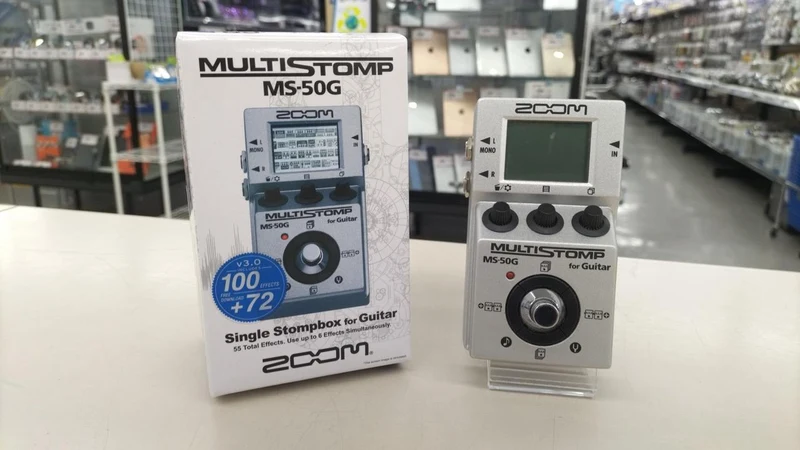 ZOOM Multi-Effektpedal MS-50G