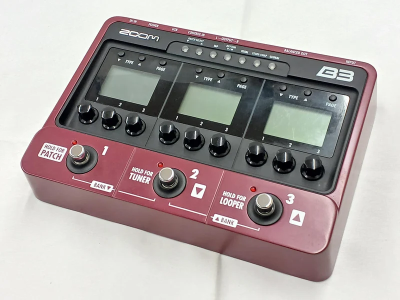 ZOOM Multi-Effektpedal B3