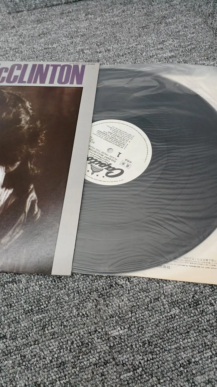 Toshiba Sample Disc Unused Record DELBERT MCCLINTON