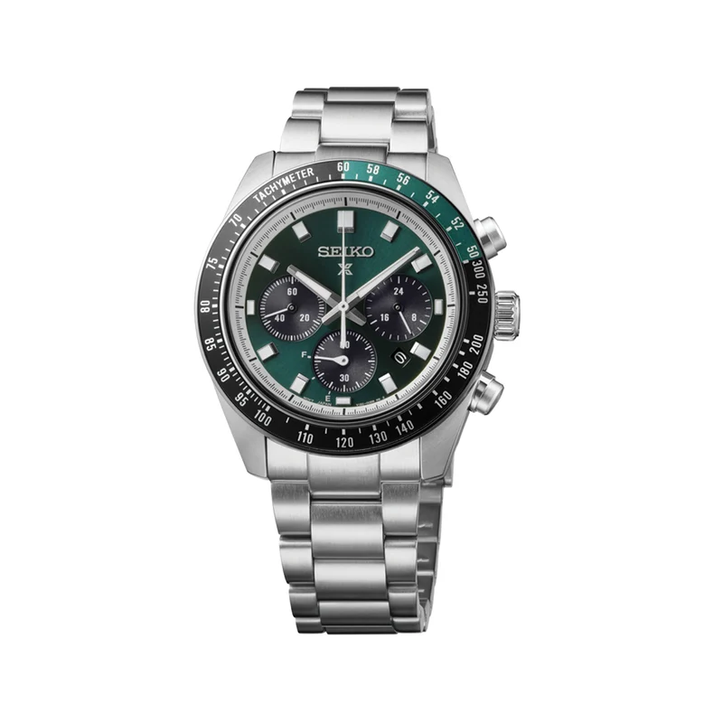 HBJ003 Prospex Speedtimer Solar Chronograph 41.4mm - Turquoise on Bracelet