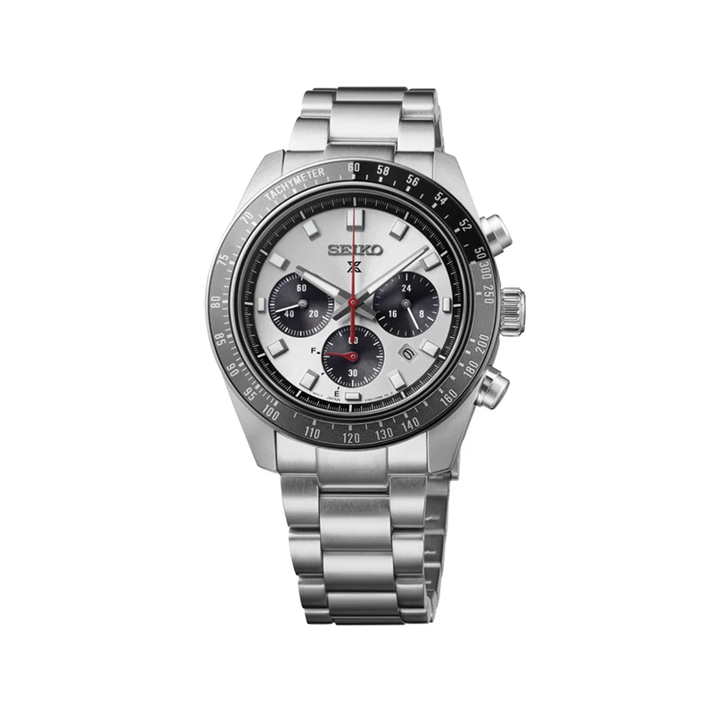 HBJ001 Prospex Speedtimer Solar Chronograph 41.4mm - Silver on Bracelet