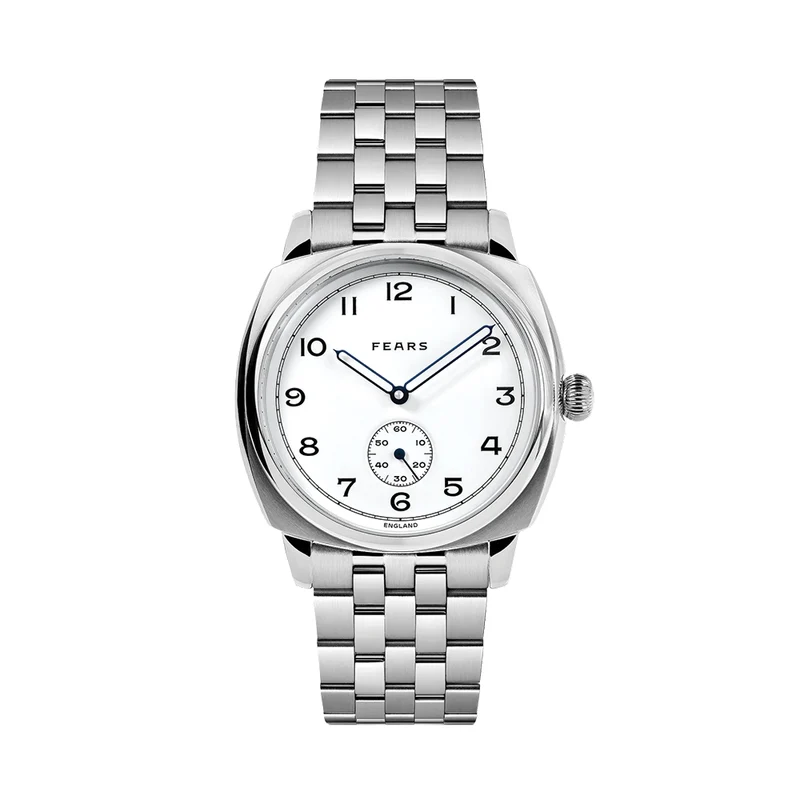 Brunswick "Polar White II" 38mm - White on Bracelet