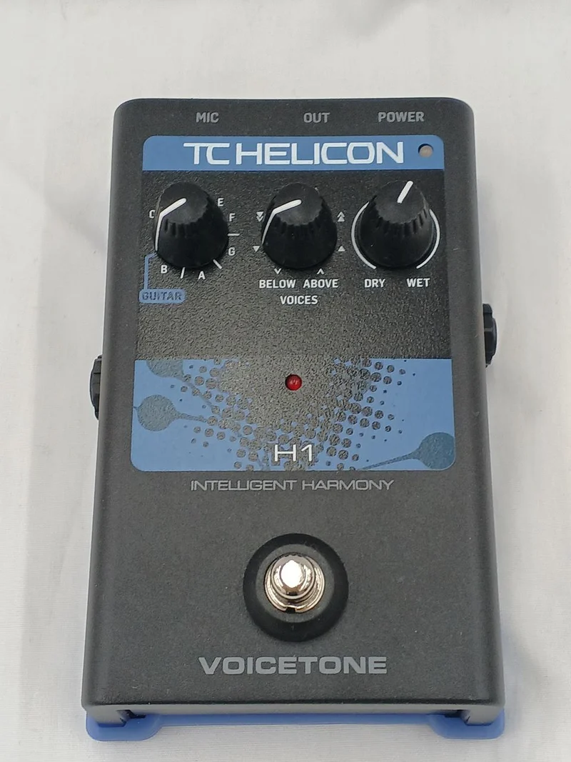 TC HELICON Vocal Effects Pedal VOICETONE H1