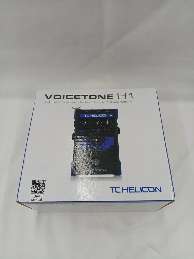 TC HELICON Vocal Effects Pedal VOICETONE H1