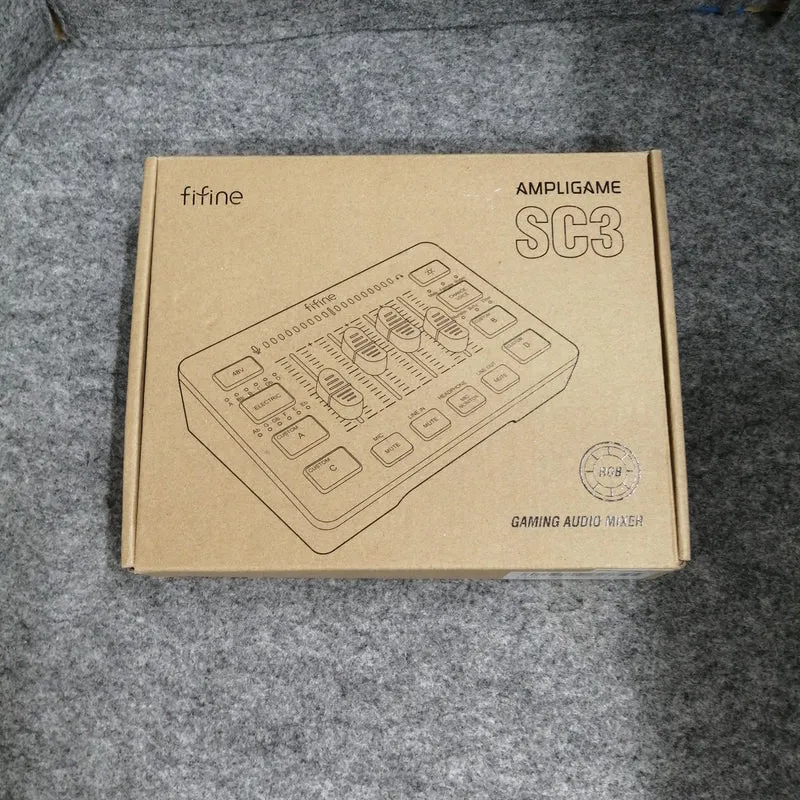 FIFINE Audiomixer SC3