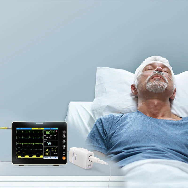 Sidestream-EtCO2-Modul für 8-Zoll-Patientenmonitor