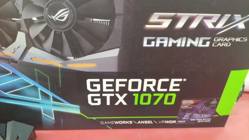 ASUS Grafikkarte: STRIX GEFORCE GTX 1070-08G