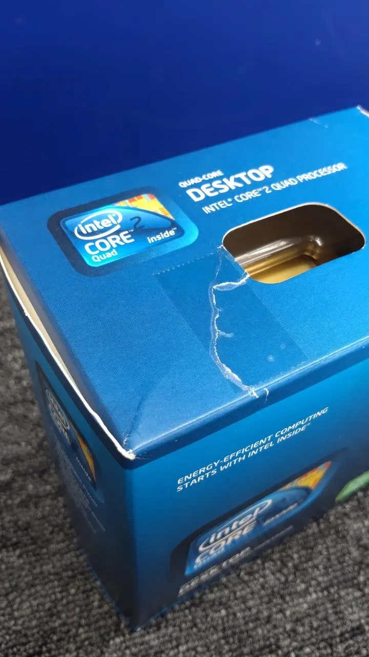 [SCHROTT] INTEL CPU CORE 2 QUAD-PROZESSOR