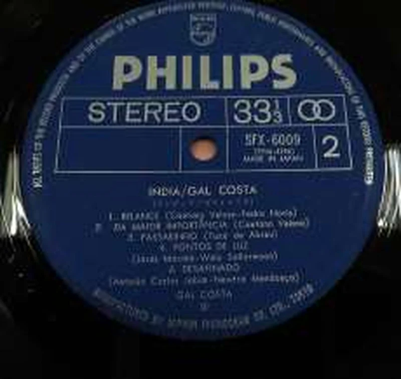PHILIPS Dies ist ein Album der Sängerin Garcosta, die als Brasiliens Top-Künstlerin gilt. SFX-6009