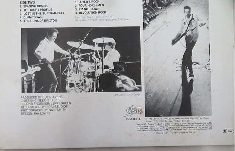 SONY Western Music LONDON CALLING 35·3P-175~6