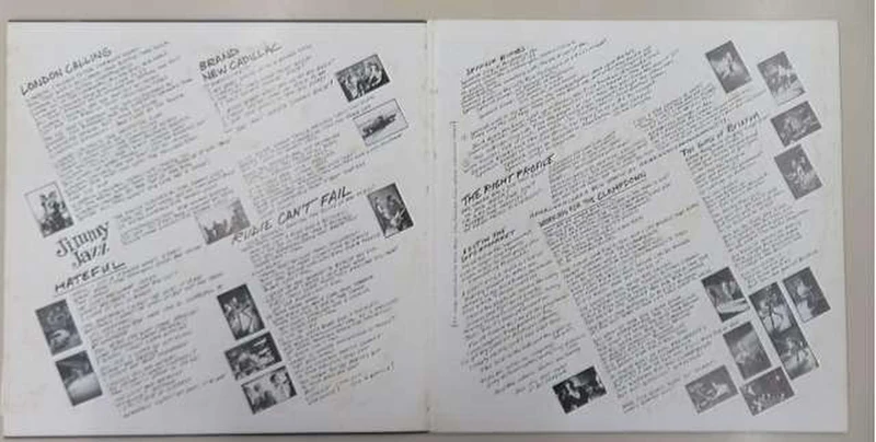 SONY Western Music LONDON CALLING 35·3P-175~6