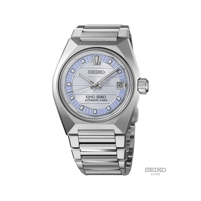 SLA091 King Seiko VANAC 41mm - Silver on Bracelet