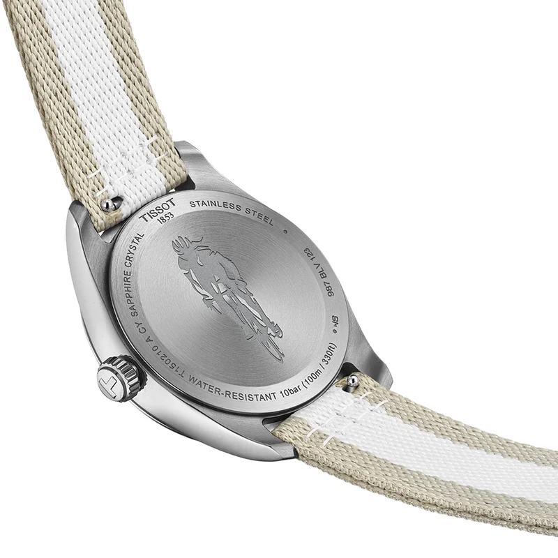 PR 100 Quartz Cycling 34mm - Grey on Fabric Strap