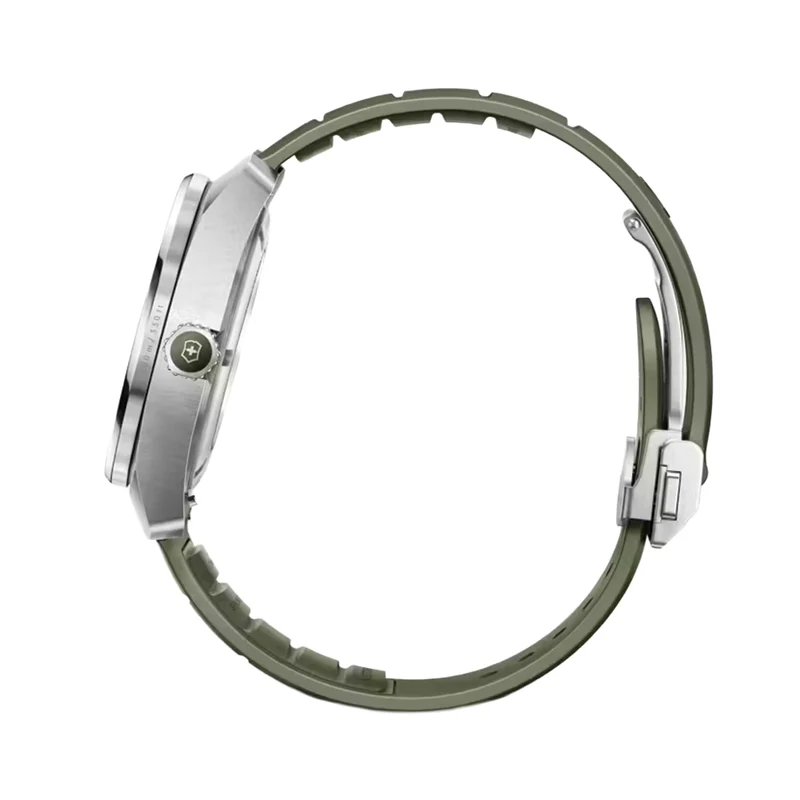 Concept One Automatic 39mm - Green on Rubber Strap