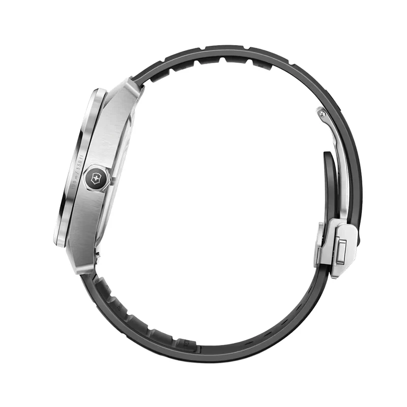 Concept One Solar 39mm - Black on Rubber Strap