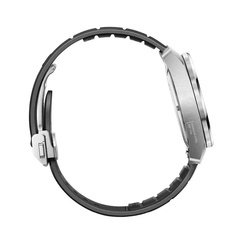 Concept One Solar 39mm - Black on Rubber Strap
