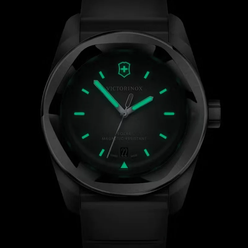 Concept One Solar 39mm - Grey on Rubber Strap