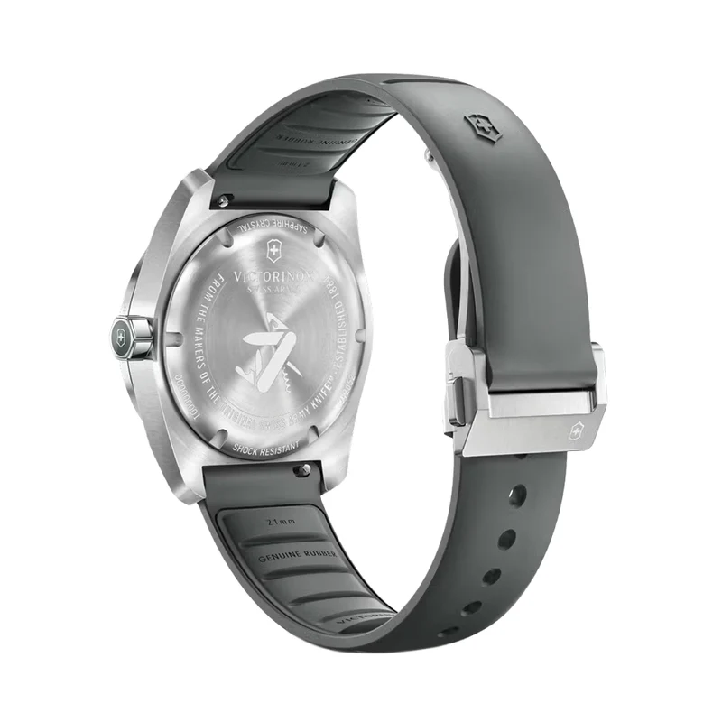 Concept One Solar 39mm - Grey on Rubber Strap