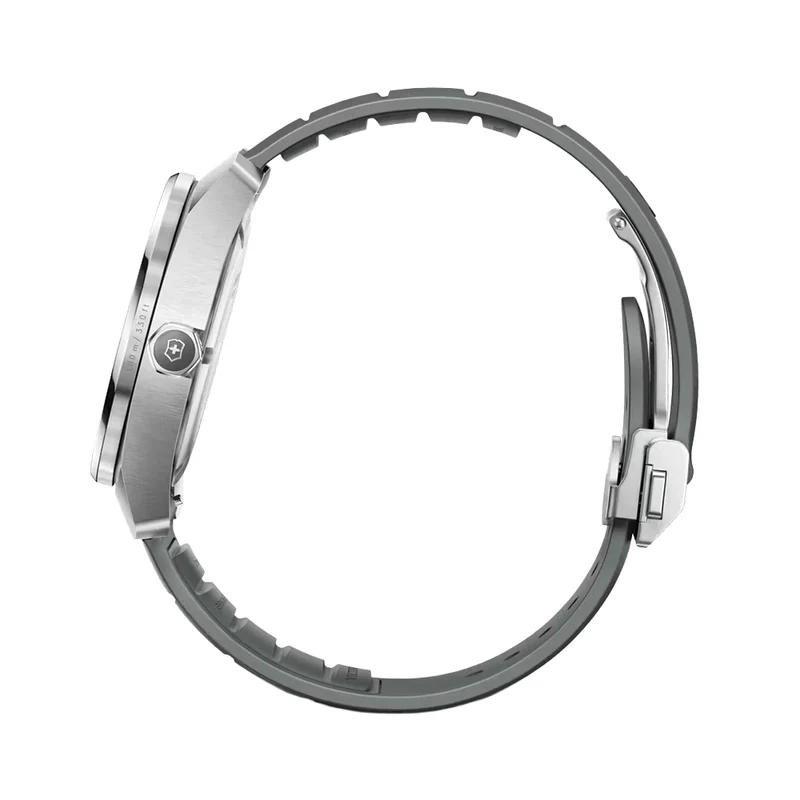 Concept One Solar 39mm - Grey on Rubber Strap