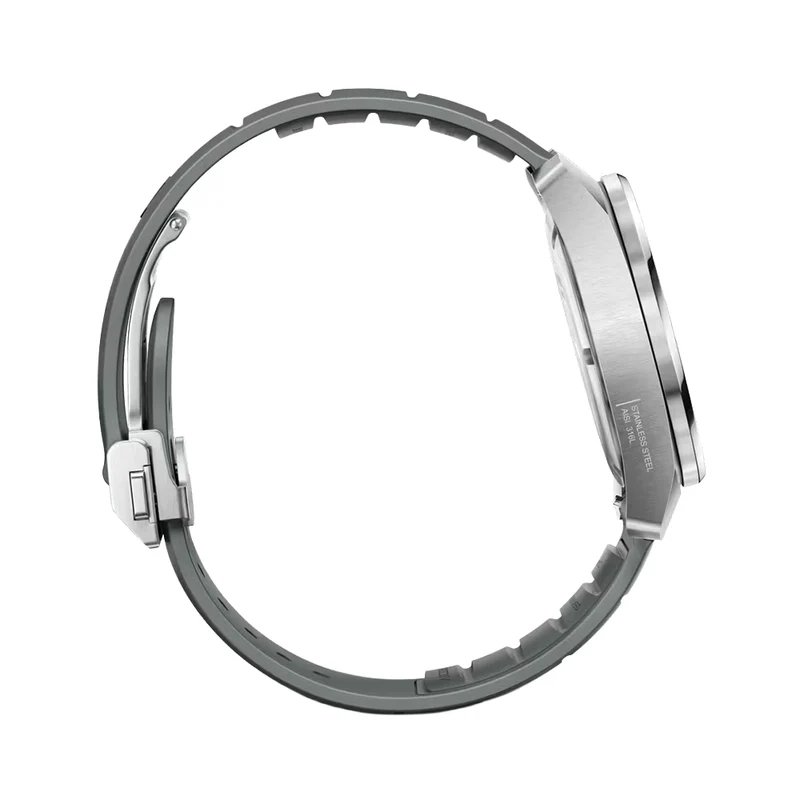 Concept One Solar 39mm - Grey on Rubber Strap