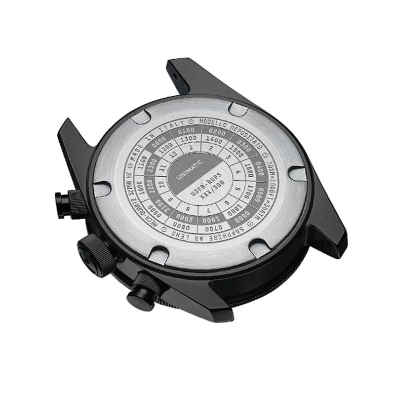 Modello Tre U3FB-ROPS Chronograph Limited Edition 40mm - Black on Rubber Strap