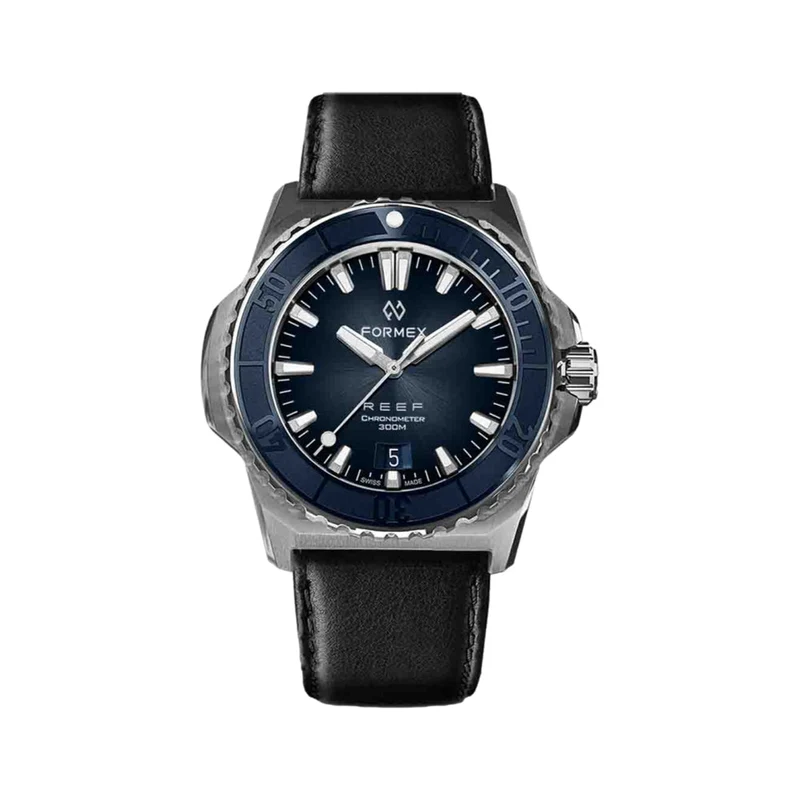 Baby REEF Automatic Chronometer COSC 300M 39.5mm - Blue