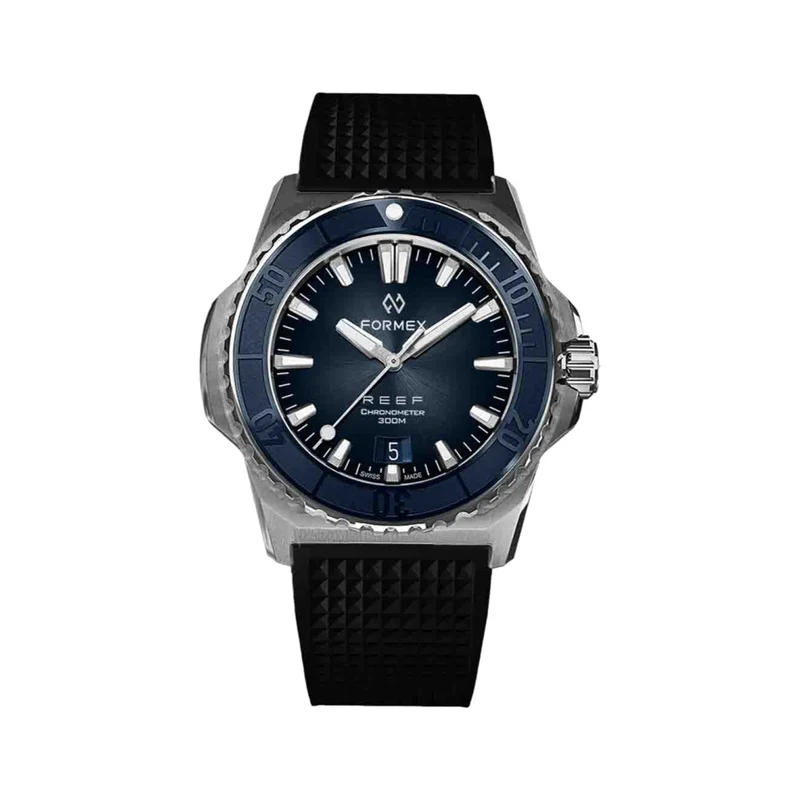 Baby REEF Automatic Chronometer COSC 300M 39.5mm - Blue