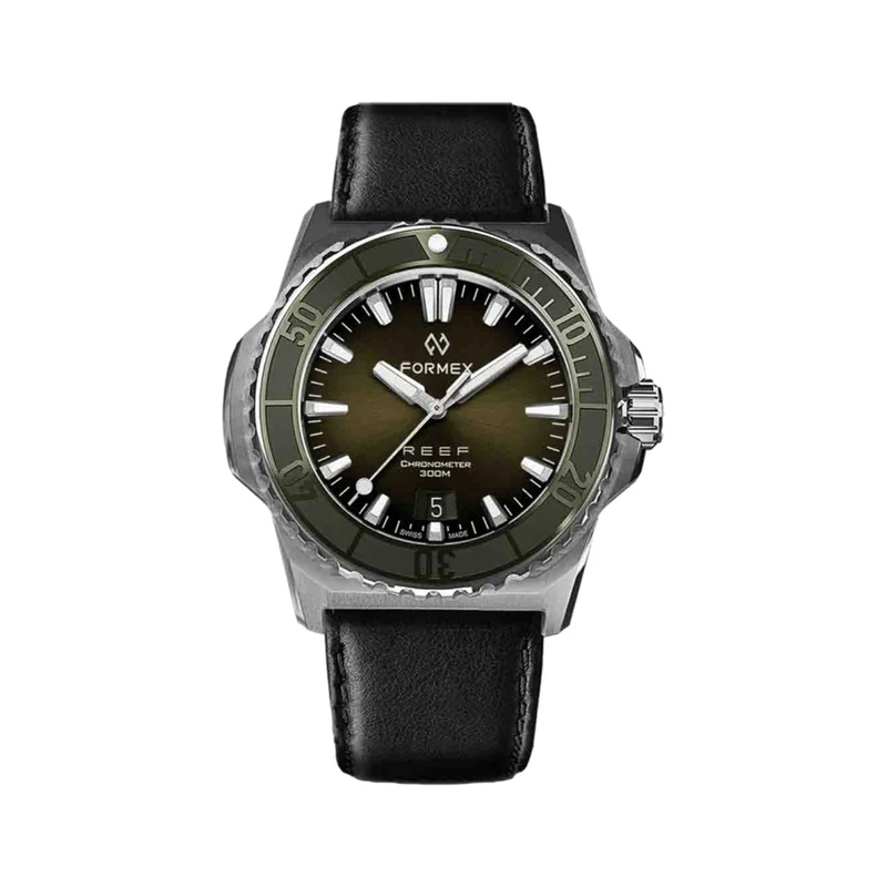 Baby REEF Automatic Chronometer COSC 300M 39.5mm - Green