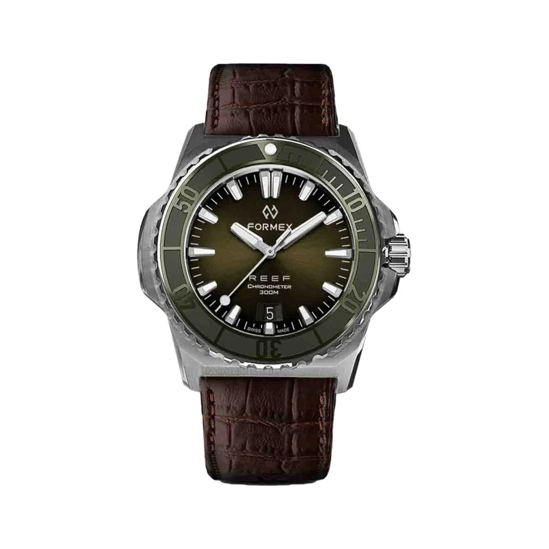 Baby REEF Automatic Chronometer COSC 300M 39.5mm - Green