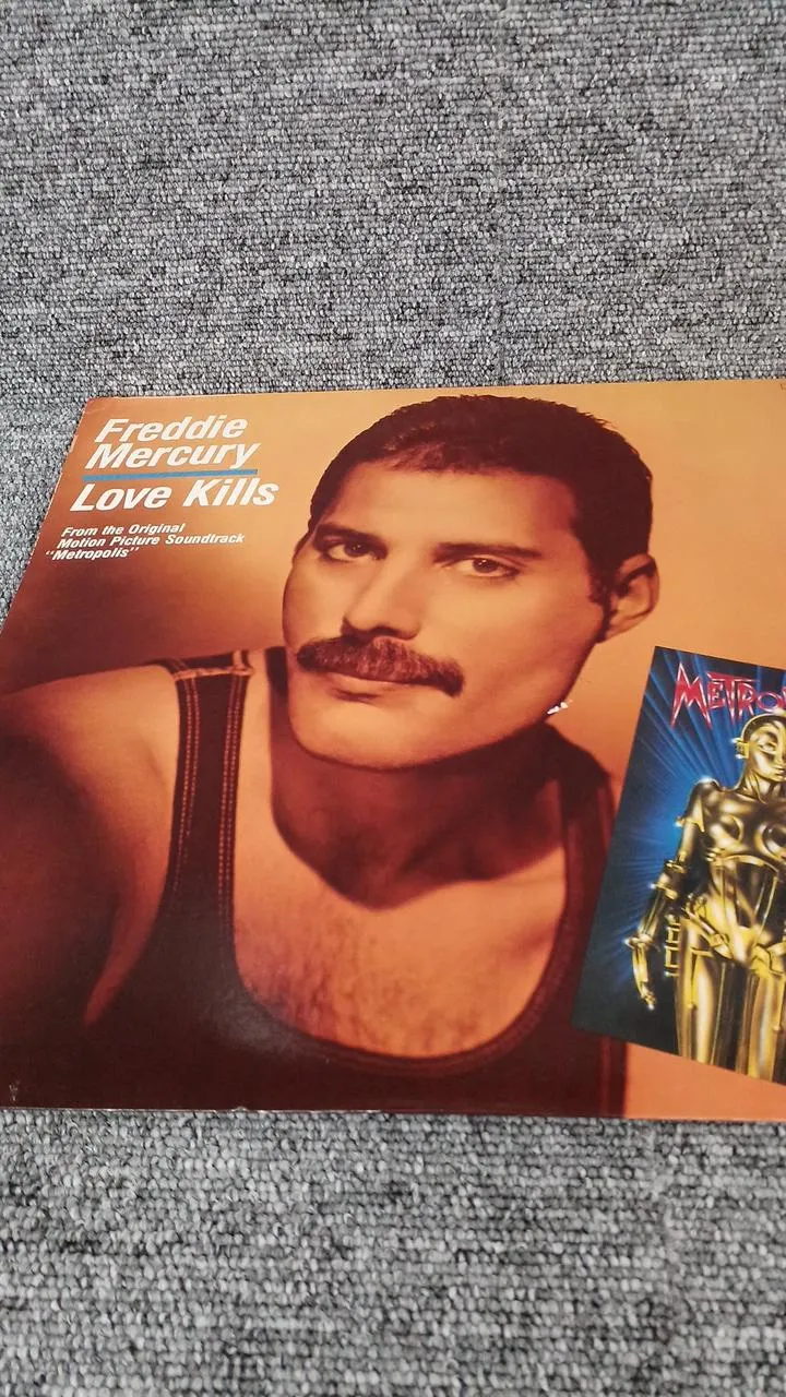 SONY Sample Disc Unbenutzte Schallplatte FREDDIE MERCURY LOVE KILLS
