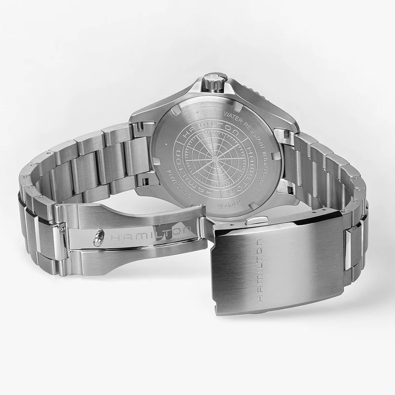 Khaki Navy Scuba Auto 40mm - Blue on Bracelet
