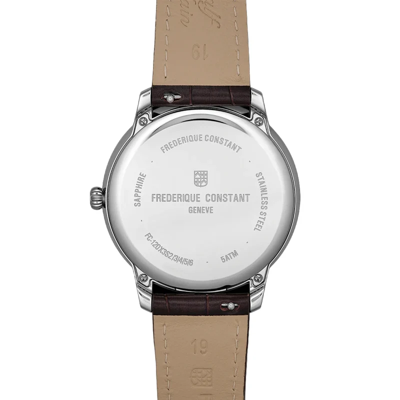 Classics Moneta Solarmetre 39mm - White on Leather Strap