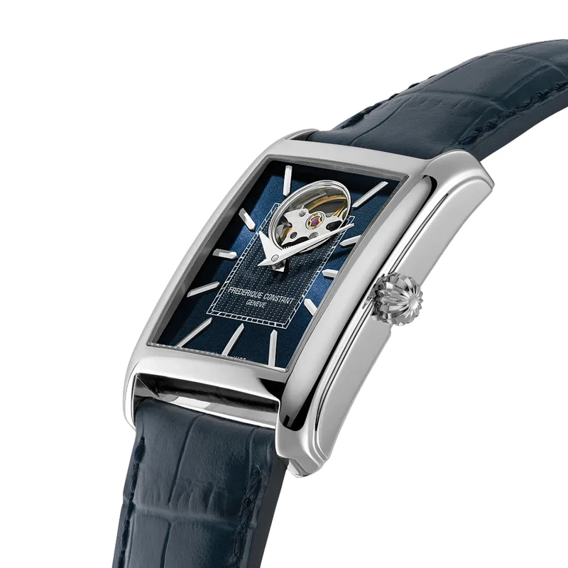 Classics Heart Beat Automatic 42.3mm - Blue on Leather Strap