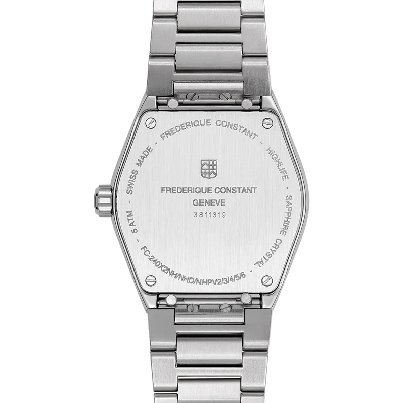 Highlife Ladies Quartz 31mm - Blue, Diamond-Set on Bracelet