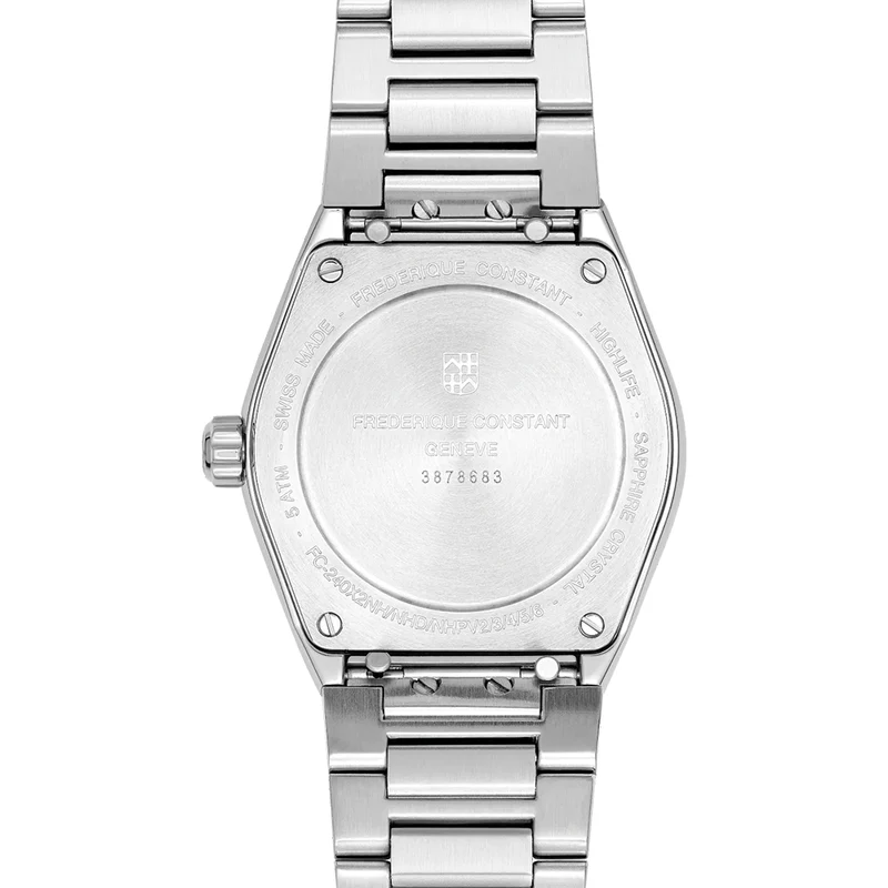 Highlife Ladies Quartz 31mm - Silver, Diamond-Set on Bracelet