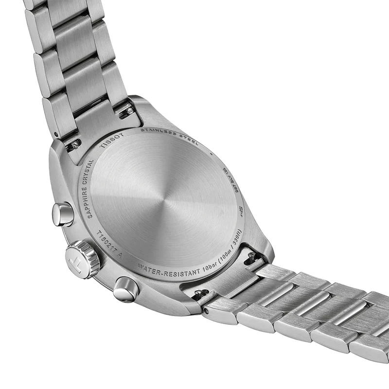 PR 100 Quartz Chronograph 36mm - Blue, Mother-of-Pearl on Bracelet